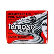 Grampo Teimoso Número 5 Preto com 50 Unidades
