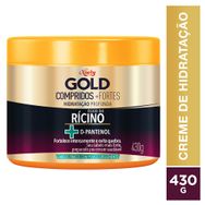 Máscara Niely Gold Hidratação Profunda Compridos + Fortes 430g