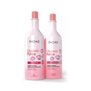 Kit Inoar Glycolic Force Shampoo 1L + Condicionador 800ml