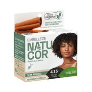 Coloração Natucor 4.15 Marrom Canela 12g