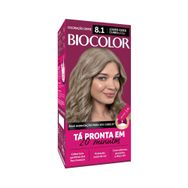 Coloração Biocolor Mini Kit Louro Acinzentado Radiante 8.1