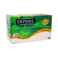 Cera Depilatória Depimiel Vegetal com 4 Tabletes 1kg