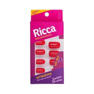 Unhas Ricca Autoadesivas Rosa Guava (1847)