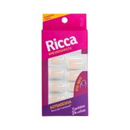 Unhas Ricca Autoadesivas Francesinha Nude (1855)