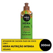 Ativador Salon Line Cachos Hidra Nutrição Intensa 300ml