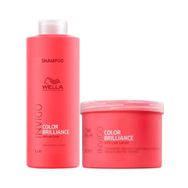 Kit Shampoo + Máscara Wella Professionals Invigo Color Brilliance