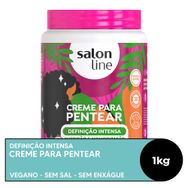 Creme de Pentear Salon Line Redutor de Volume Definição Intensa 1000g