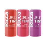 Kit 3 Jelly Tint Ricca Stick