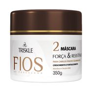 Máscara Capilar Triskle Fios de Porcelana Força e Resistência 350ml