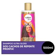 Shampoo SOS Cachos De Repente Pronta! Super Brilho Salon Line 500ml