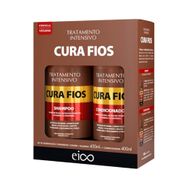 Kit Eico Shampoo 450ml + Condicionador 400ml Cura Fios