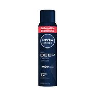 Desodorante Antitranspirante Nivea Men Aerossol Deep MaxxTech Carvão Ativado 200ml