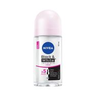 Desodorante Antitranspirante Roll-on NIVEA Invisible Black & White Clear 50ml