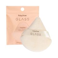 Esponja de Pó Ruby Rose Powder Puff Glass HBS04