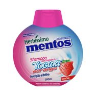 Shampoo Herbíssimo Mentos Yogurt Morango 300ml