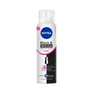 NIVEA Desodorante Antitranspirante Aerosol Invisible Black & White Clear 150ml
