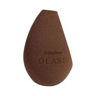 Esponja de Maquiagem Ruby Rose Glass Flat Mirror HB-S06