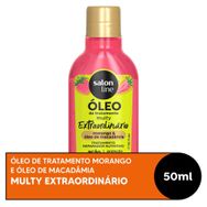 Óleo Reparador Cachos dos Sonhos Multy Extraordinário Reparação Salon Line 50ml