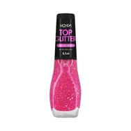 Esmalte Mohda Top Glitter Luzes da Galáxia