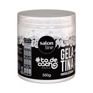 Gelatina Óleo de Argan #todecacho Reparação e Brilho Salon Line 550g