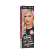Tinta Beauty Color 12.1 Louro Muito Claro Cinza