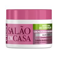 Máscara Capilar Eico Hidratação Salão em Casa Cronograma Profissional 270g