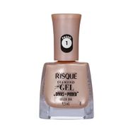 Esmalte Risqué Diamond Gel Divas no Poder Golden Diva