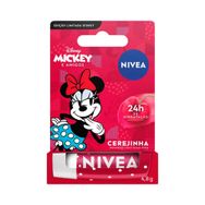 Hidratante Labial Nivea Cereja Shine Minnie