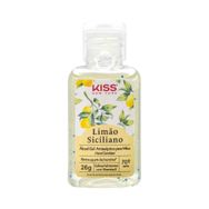 Álcool em Gel Kiss New York Limão Siciliano 26g