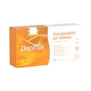 Cera Epilatória Depilflax Tablete Natural 1kg