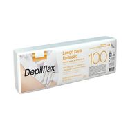Lenço Depilflax de Falso Tecido para Depilação 100 Unidades