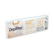 Lenço Depilflax de Falso Tecido para Depilação 20 Unidades