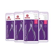 Kit Alicate de Cutícula Mundial Inox 777 4 Unidades