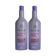 Kit Inoar Shampoo 1L + Condicionador 800ml Hyaluronic Force