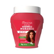 Creme Inoar Poder das Vitaminas Morango 1kg