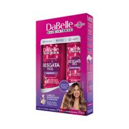 Kit Dabelle Shampoo 175ml + Condicionador 375ml Resgata Fios