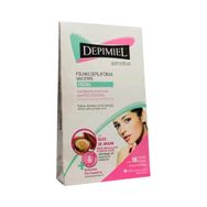Folhas Prontas Depimiel Depilação Facial Sensitive 16 Unidades