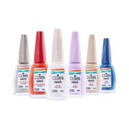 Kit Esmalte Colorama Retrô 6 Cores