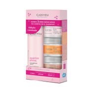 Kit Cadiveu Shampoo Quartzo Shine + 3 Mini Máscaras