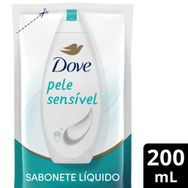 Sabonete Liquido Dove Pele Sensível 200 ml Refil