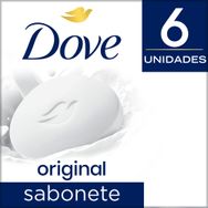 Sabonete em Barra Dove Original 90g 6 unidades
