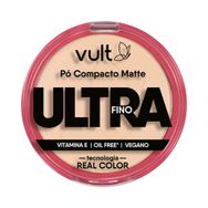 Pó Compacto Vult Ultra Fino Matte V400