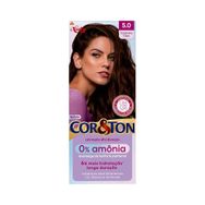 Coloração Cor & Ton sem Amônia 5.0 Castanho Claro