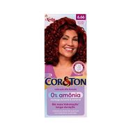 Coloração Cor & Ton sem Amônia 6.66 Vermelho Carmim