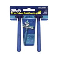 Aparelho de Barbear Gillette Prestobarba UltraGrip 2 2 Unidades