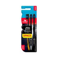 Escova Dental Condor Agile Black 3 Unidades Macia