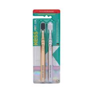 Escova Dental Kess Pro 10k Extra Macia Metallic 2 Unidades
