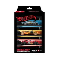 Escova Dental Condor Trip Hot Wheels Macia 3 Unidades